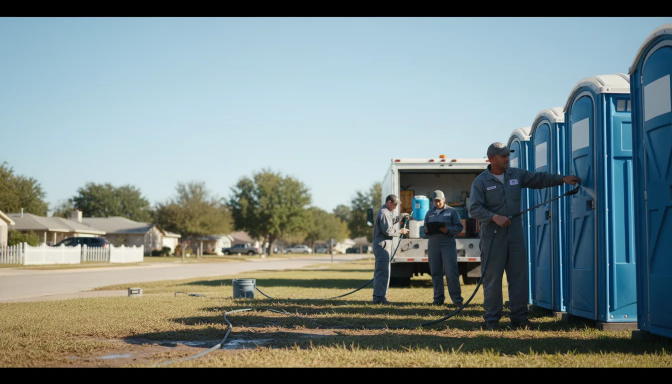 Long-Term Portable Toilet Rental in Dana, IL near me